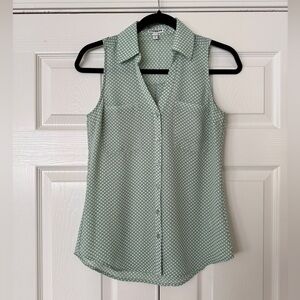 Express Portofino sleeveless blouse, size XS
